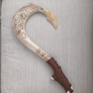 20" Disney Moana Maui's Magical Fish Hook Lights Sounds Jakks Staff Toy 20”